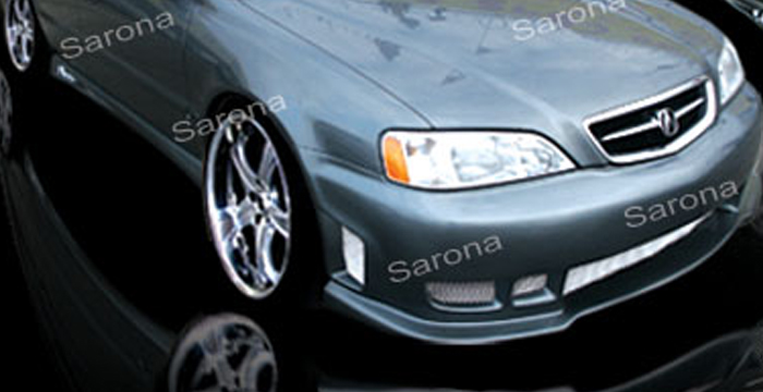 Custom Acura TL  Sedan Front Bumper (1999 - 2001) - $450.00 (Part #AC-029-FB)